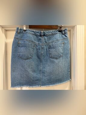 Hannah Vintage Y2K Denim Mini Skirt Size 12